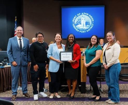 Ocean Connectors recognition ceremony at the Port of San Diego